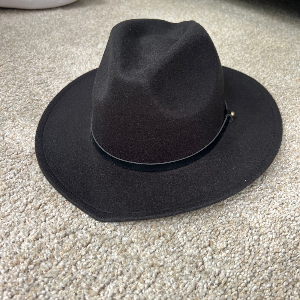 Classic Black Fedora Hat